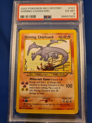 Shining Charizard 107/105 - Neo Destiny (PSA 6)