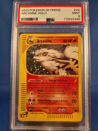 Arcanine H2/144 - Skyridge (PSA 9)