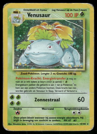Venusaur 15/102 - Base (NL) (Poor)