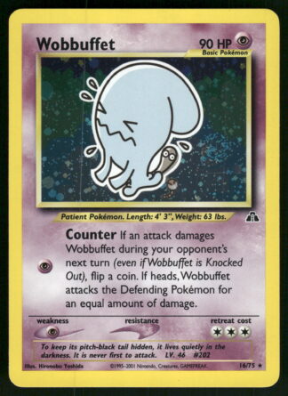 Wobbuffet 16/75 - Neo Discovery (NM)