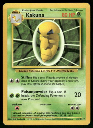 Kakuna 33/102 - Base (NM)