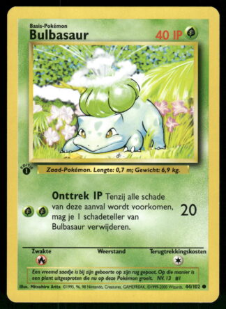 Bulbasaur 44/102 - Base (1st edition) (NL) (NM)