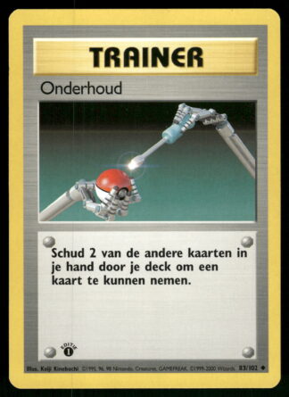 Maintenance 83/102 - Base (1st edition) (NL) (NM)
