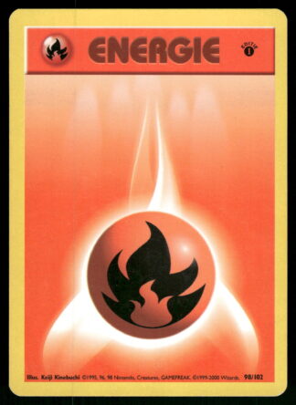 Fire Energy 98/102 - Base (1st edition) (NL) (NM)