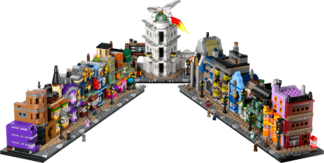 Lego 76444-1 - Diagon Alley Wizarding Shops (Gebruikt, Compleet)