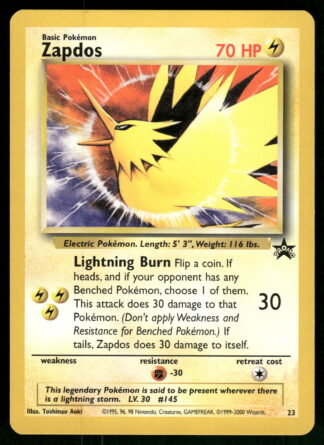 Zapdos 23/53 - Wizards Black Star Promos (NM)