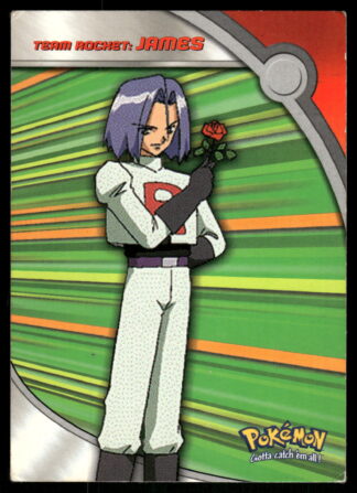 James HV4/51 - Pokemon 2000 Topps TV Heroes & Villians (NM)